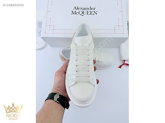 Alexander McQueen Oversized Beyaz / Rose Gold - Spor Ayakkabı
