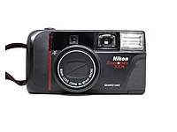Nikon Zoom Touch 500s 35 mm Analog fotoğraf makinesi