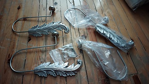 4lü Fon Perde Aksesuarı