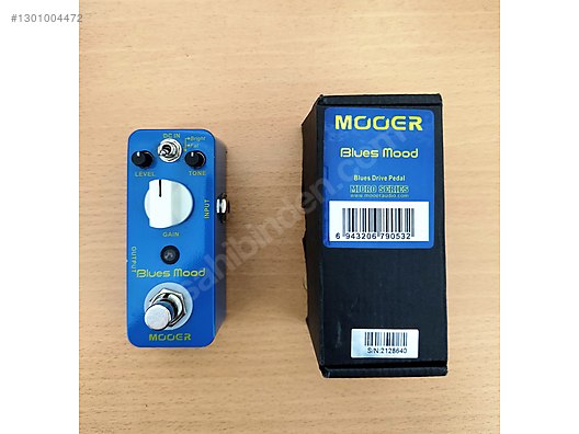 Mooer Blues Mood Overdrive (Boss blues Driver) - Efekt Pedalı ve
