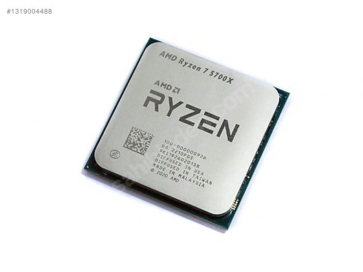 AMD Ryzen 7 5700X 3.4GHz (Turbo 4.6GHz) 8 Çekirdek / 16 Thread A