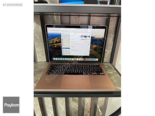 Apple Macbook / MacBook Air M1 Rose Gold Renk 8 GB Ram 256 GB SSD