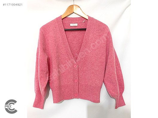 Sandro Pink Happy Wool Twinset 2024 Cardigan