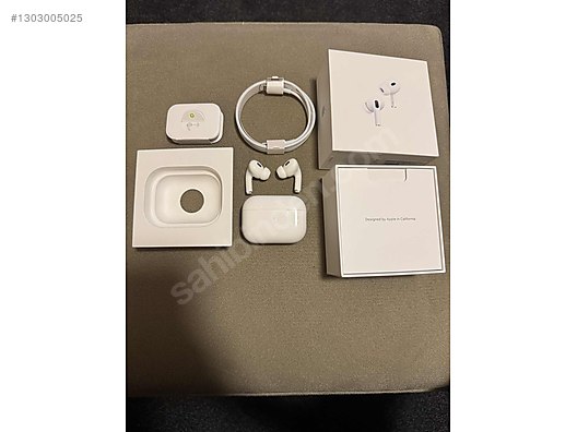Apple AirPods Pro 2. Nesil (2023/05) Temiz, Kutulu, Eksiksiz