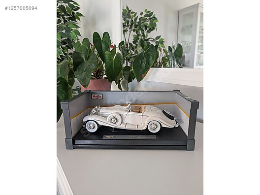 Maisto 1:18 Ölçek Mercedes 500K Spc. Roadster Klasik Araba on