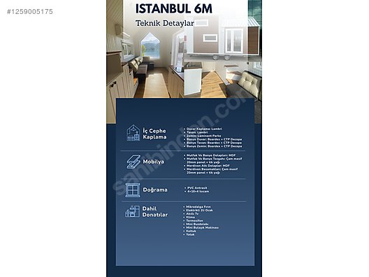 Tiny House / Eksado İstanbul Model - 6m Tiny House at sahibinden.com ...
