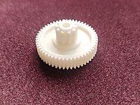 Akülü araba şanzıman dişlisi.