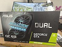 ASUS dual GEFORCE GTX 1660 SÜPER 6GB