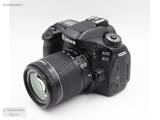 DSLR / Canon / EOS 80D / CANON 80D 18-55 STM KİT GARANTİLİ