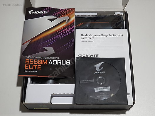 AORUS Elite B550M AM4 DDR4 4733Mhz O.C M.2 Anakart - Anakart ve Tüm Masaüstü Bilgisayar Parçaları sahibinden.com'da