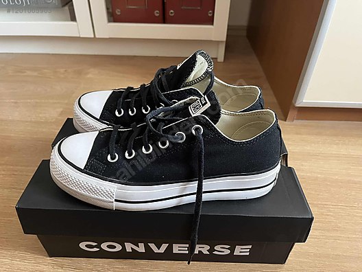 Converse Chuck Taylor All Star Lift Kad n Platform Siyah Sneaker at sahibinden 1201005903