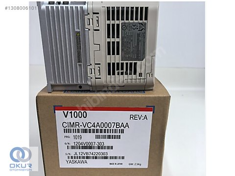 YASKAWA CIMR-VC4A0007BAA - Yaskawa Programlayıcı - 1308006101