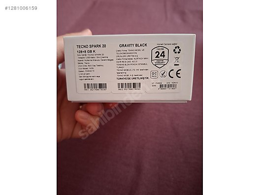 İkinci El ve Sıfır Alışveriş / Cep Telefonu & Aksesuar / Cep Telefonu / Tecno / Spark 20