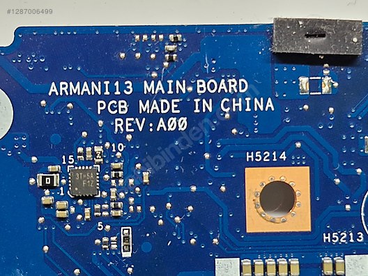 Dell İnspiron 5370 5471 ARMANI13 İ3-7130U anakart sahibinden.comda
