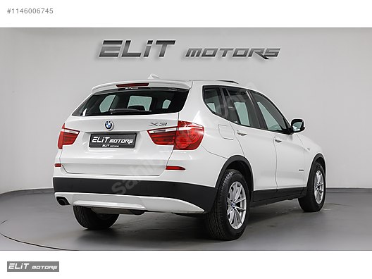 BMW / X3 / 20d xDrive / 2.0d xDrive / ELİT MOTORS 'tan 2011 BMW X3 - 2.0d  xDRİVE - HATASIZ - BOYASIZ at  - 1146006745