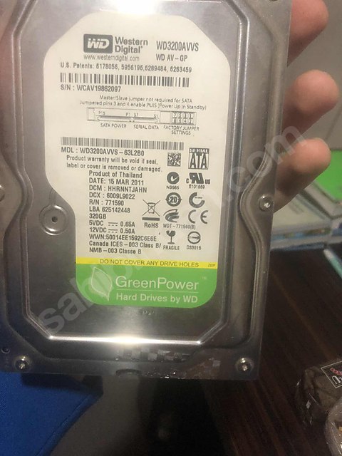 Ssd 320gb kablosuyla beraber