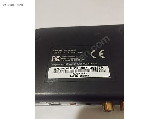 Used & Brand New Items / Computers / Desktops / Desktop Components / Sound Cards