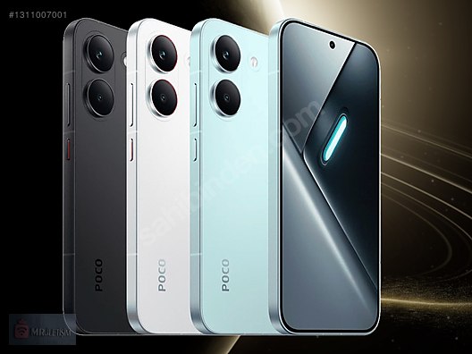 512 GB Siyah Xiaomi Poco X8 Pro Cep Telefonu - 1311007001