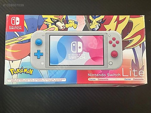Nintendo Switch Lite Zacian and Zamazenta Edition on sahibinden