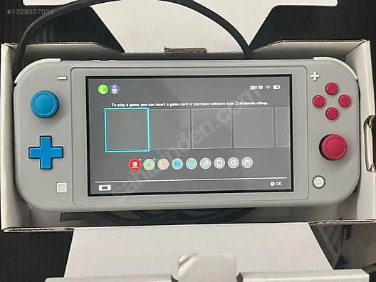 Nintendo Switch Lite Zacian and Zamazenta Edition on sahibinden