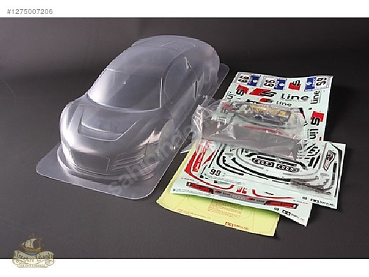 TAMIYA Audi R8R ボディパーツセット KEP - BODY KIT - TAMIYA Gövde Seti Audi R8 LMS 24h Nurburgring