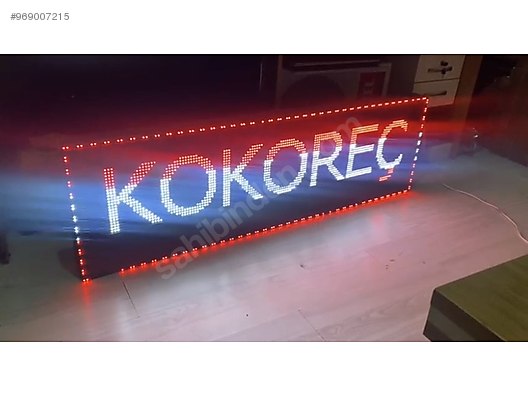 160x48 kirmizi beyaz cnc kasali led tabela yapi malzemeleri ve elektronik urunler sahibinden com da 969007215