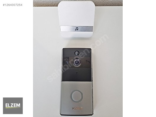 Wi-Fi HD Görüntülü Kapı Zili + Kablosuz Kapı Zil Ünitesi - Diyafon & Zil ve Yapı Malzemeleri sahibinden.com'da