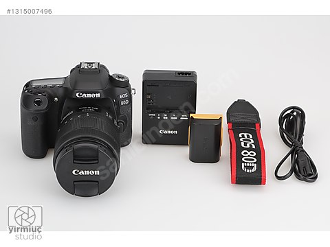 Canon EOS 80D おまけ付き　〜3/5まで DSLR / Canon / EOS 80D / Canon 80D / 18-135 Nano sahibinden.comda
