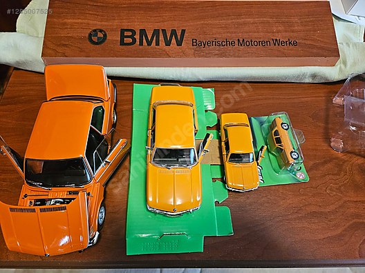 BMW 2002tii SET 1971-74 DIECAST 1:18 ÖLÇEK KYOSHO MODEL ARABA on