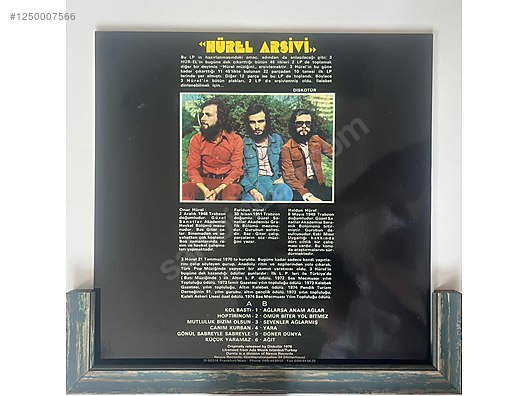 3 HÜREL-Hürel Arşivi LP Plak (Nexus) - Müzik Plakları Alışverişte