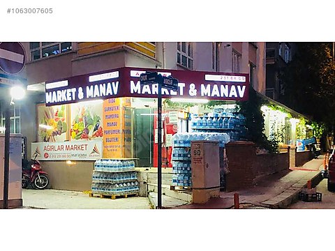 ACİL KIZILAY MALTEPE'DE MERKEZİ KONUMDA KÖŞEBAŞI MARKET MANAV ...