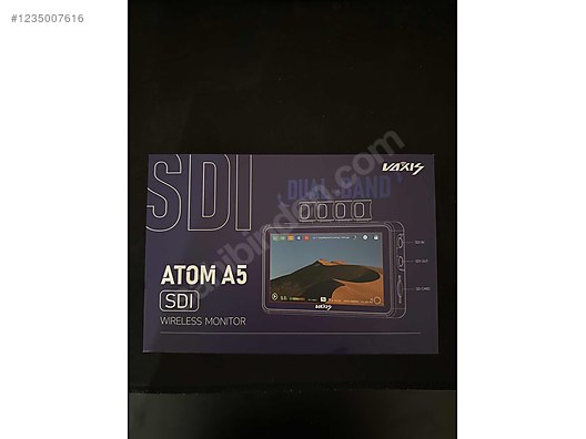 Vaxis Atom A5 SDI TX/RX Monitor sahibinden.comda - 1235007616
