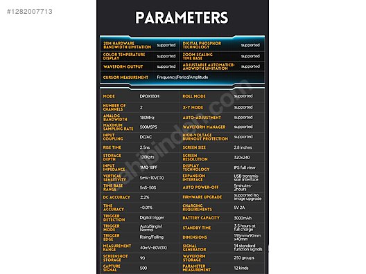 Used & Brand New Items / Electronics / Diagnostic & Test Devices / Oscilloscopes