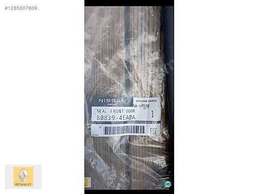 RT- 174871 出品 AVCI OTODAN KADJAR QASHQAI J11 SOL ÖN KAPI ALTI TOZ LASTİĞİ - İlan