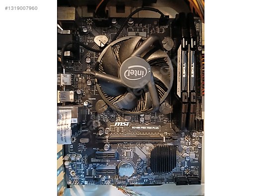 i5 9400F - MSI H310M PRO VD PLUS 1151P - 16GB RAM on sahibinden