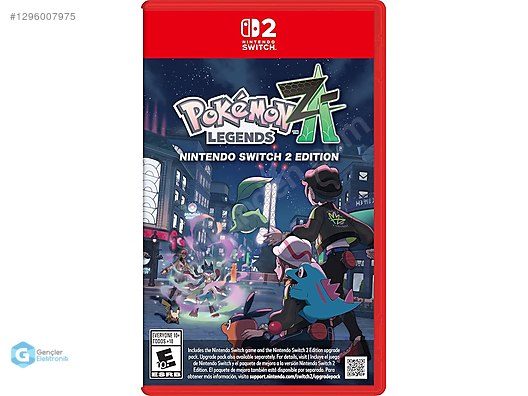 Pokemon Legends : Z-A Nintendo Switch 2 SIFIR - Takas - KURYE