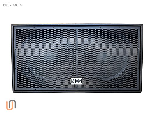 ÜNSAL'dan MCS 2018 DSP Çift 18'' Aktif Subbass 4000 Watt