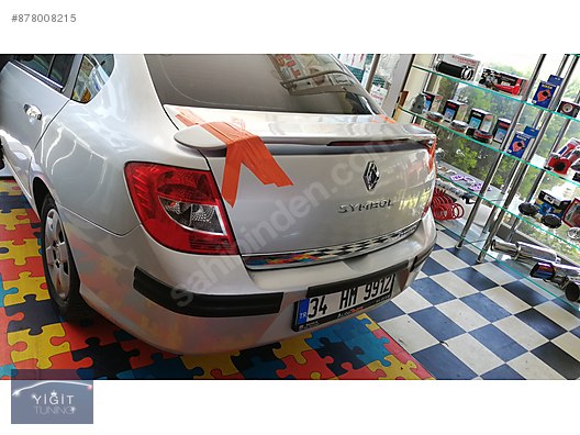 cars suvs exterior accessories renault clio symbol bagaj ustu isikli spoyler boyali at sahibinden com 878008215