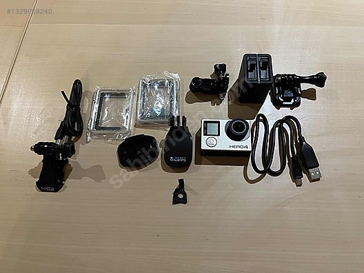 GoPro HERO4 Silver Çift Batarya Orijinal Şarj Cihazı Aksesuar