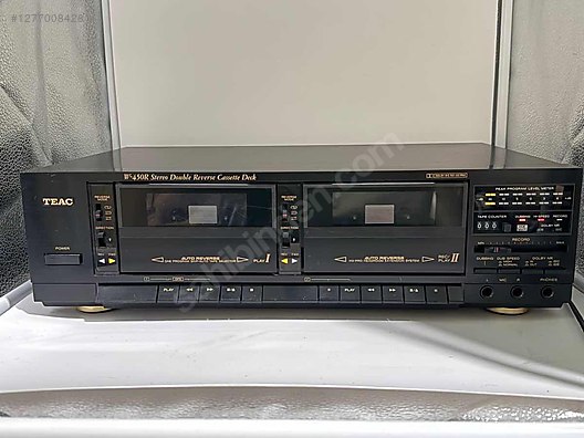 TEAC W 450r. Double Reverse Cassette Deck W450R W-450r 450 R
