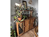 Antika el oyması büfe