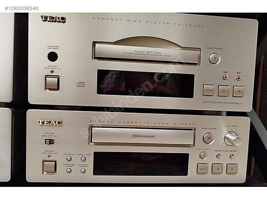 TEAC A-H500İ AMP PD-H500C DİSC R-H500 CASETTE T-H500 TUNER
