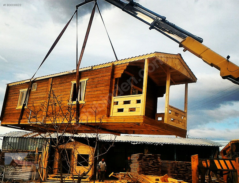 DEMONTE AHŞAP PREFABRİK EVLER İMALATTAN Satılık Prefabrik Ev İlanları