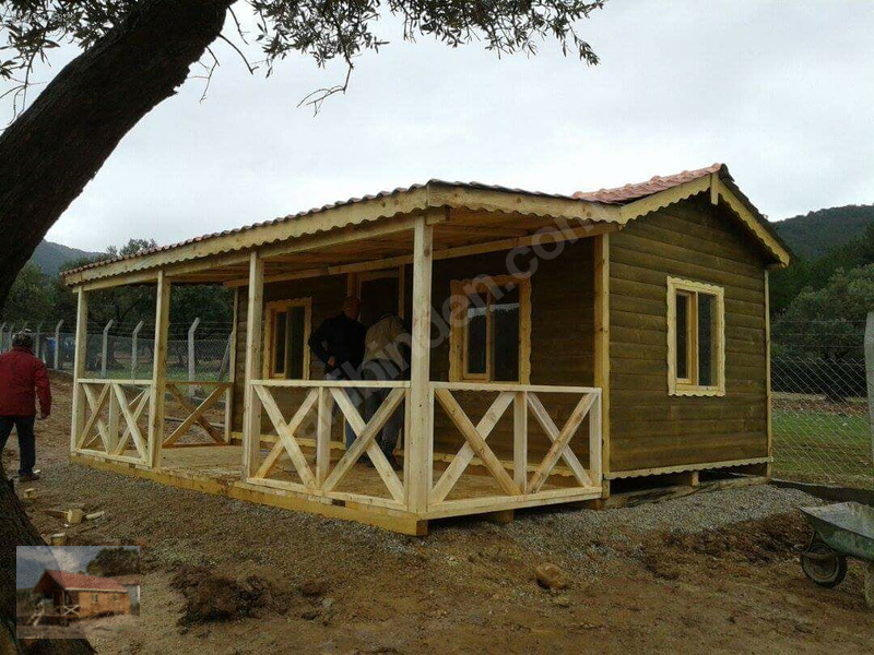 DEMONTE AHŞAP PREFABRİK EVLER İMALATTAN Satılık Prefabrik Ev İlanları