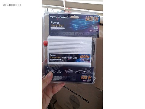 Teknomax 600 W Modifiye Sinus Inverter Elektronik Guc Kaynaklari Sahibinden Com Da 894008888