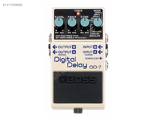 Boss DD-7 Digital Delay - Efekt Pedalı ve Diğer Enstrüman Yan