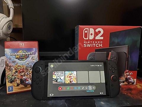 Nintendo Switch 2+Mario Kart World - İlan ve alışverişte ilk adres