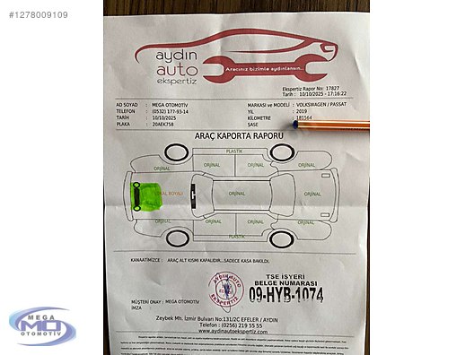 Vasıta / Otomobil / Volkswagen / Passat / 1.6 TDI BlueMotion / Business