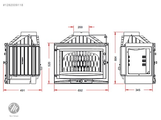 İkinci El ve Sıfır Alışveriş / Bahçe & Yapı Market / Yapı Malzemeleri / Isıtma / Soba & Şömine