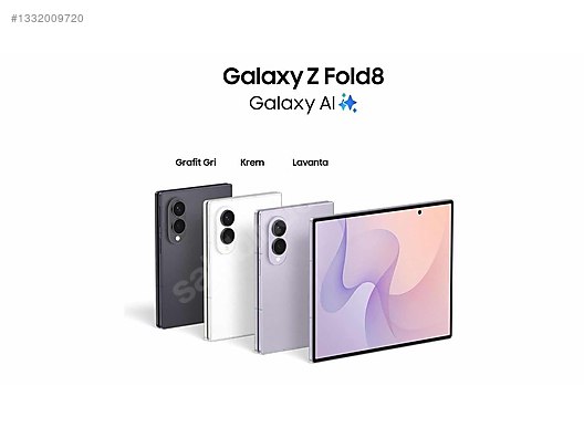 256 GB Mavi Samsung Galaxy Z Fold 7 Cep Telefonu - 1332009720